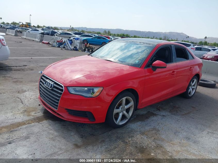 2015 Audi A3 Premium VIN: WAUACGFF6F1085121 Lot: 39951193