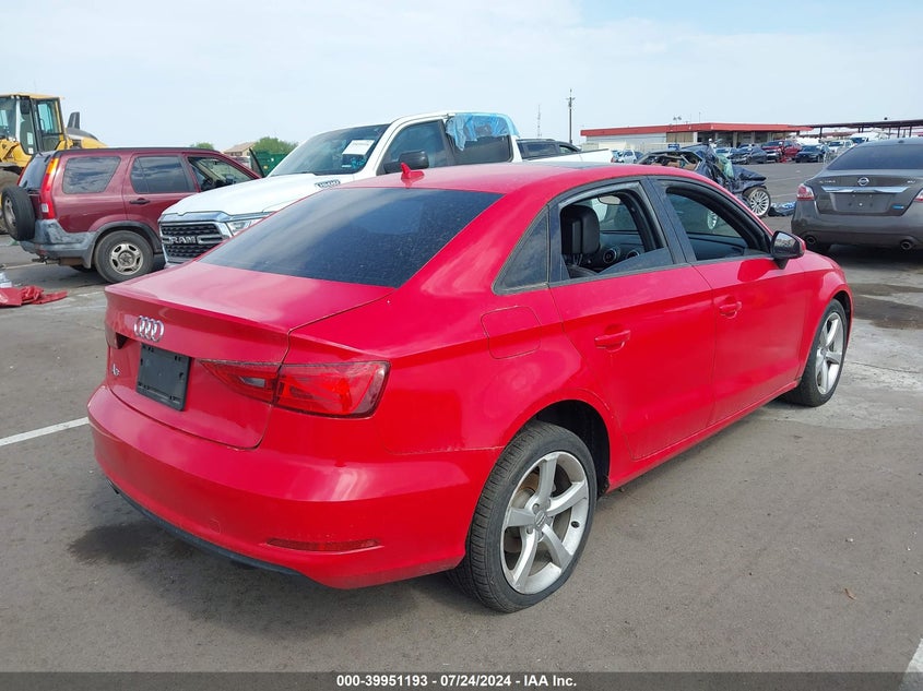 2015 Audi A3 Premium VIN: WAUACGFF6F1085121 Lot: 39951193