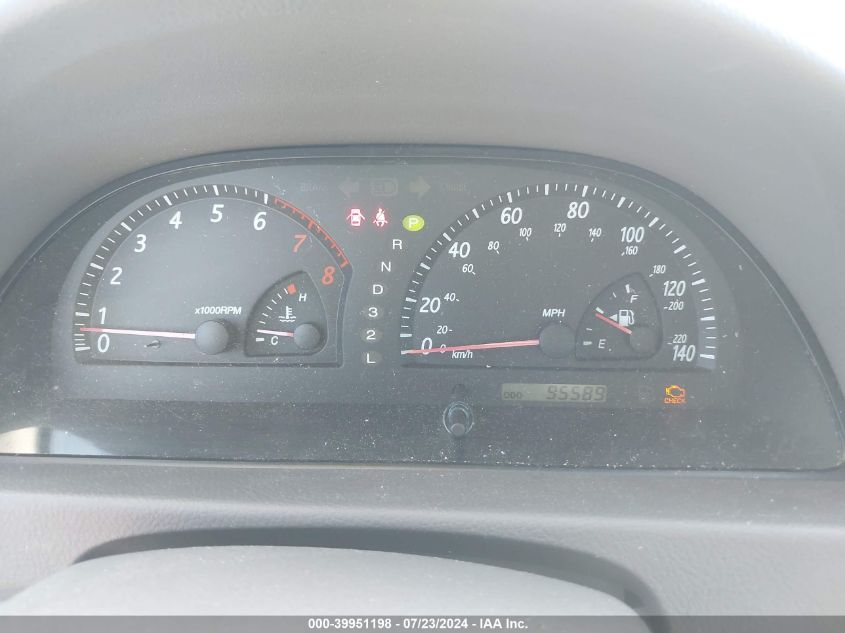 2003 Toyota Camry Le V6/Se V6/Xle V6 VIN: JTDBF30K630150872 Lot: 39951198