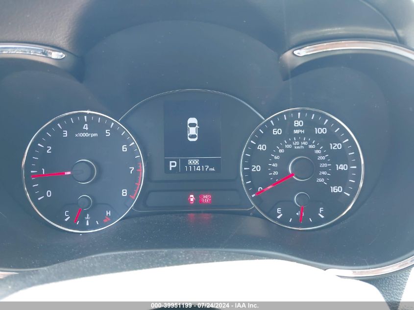 2014 Kia Forte Ex VIN: KNAFX4A89E5061579 Lot: 39951199