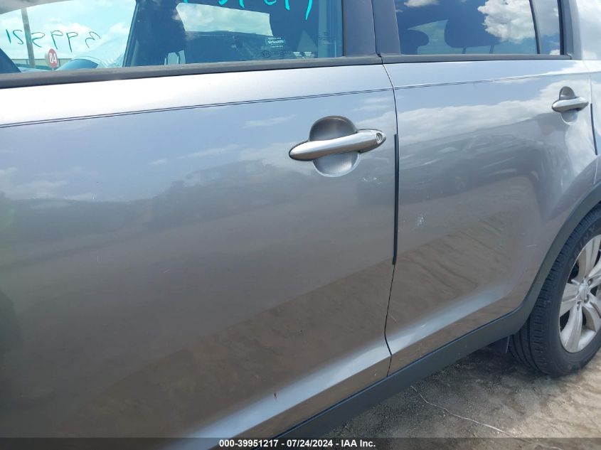 2013 Kia Sportage Lx VIN: KNDPB3A29D7379703 Lot: 39951217