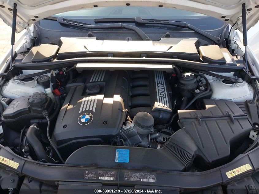 2009 BMW 328I I Sulev VIN: WBAWR33569P343583 Lot: 39951219