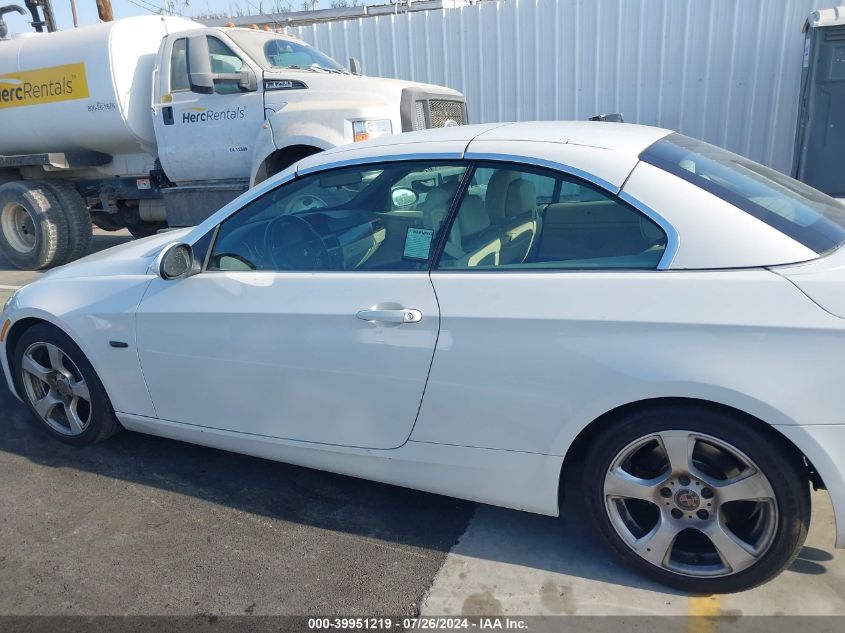 2009 BMW 328I I Sulev VIN: WBAWR33569P343583 Lot: 39951219