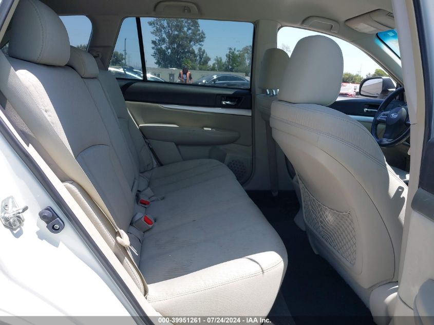 2012 Subaru Outback 2.5I Premium VIN: 4S4BRBCC4C3230431 Lot: 39951261