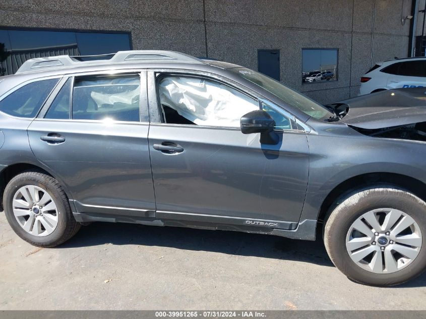 2019 Subaru Outback 2.5I Premium VIN: 4S4BSAFC2K3373595 Lot: 39951265