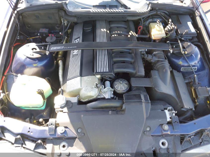 1995 BMW 325 Ic VIN: WBABJ5322SJC83644 Lot: 39951271