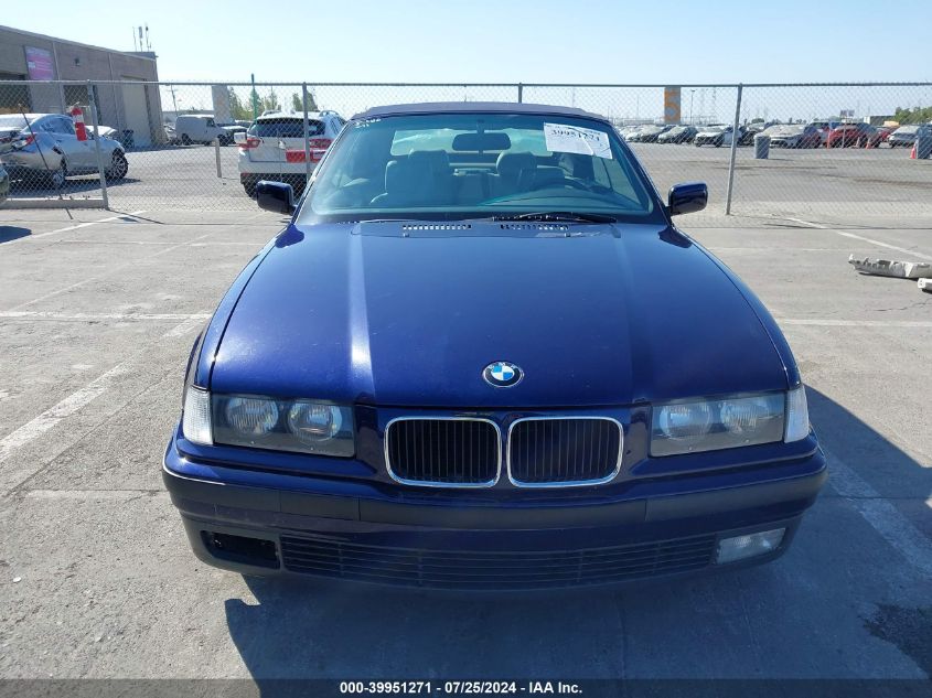 1995 BMW 325 Ic VIN: WBABJ5322SJC83644 Lot: 39951271