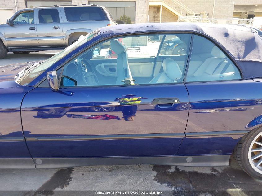 1995 BMW 325 Ic VIN: WBABJ5322SJC83644 Lot: 39951271