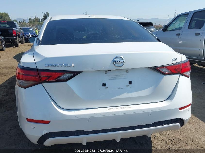 2020 Nissan Sentra Sv Xtronic Cvt VIN: 3N1AB8CV4LY303137 Lot: 39951283