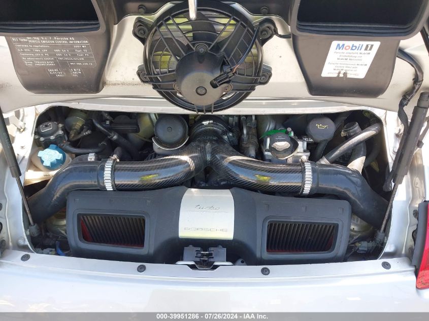 2007 Porsche 911 Turbo VIN: WP0AD29947S784431 Lot: 39951286