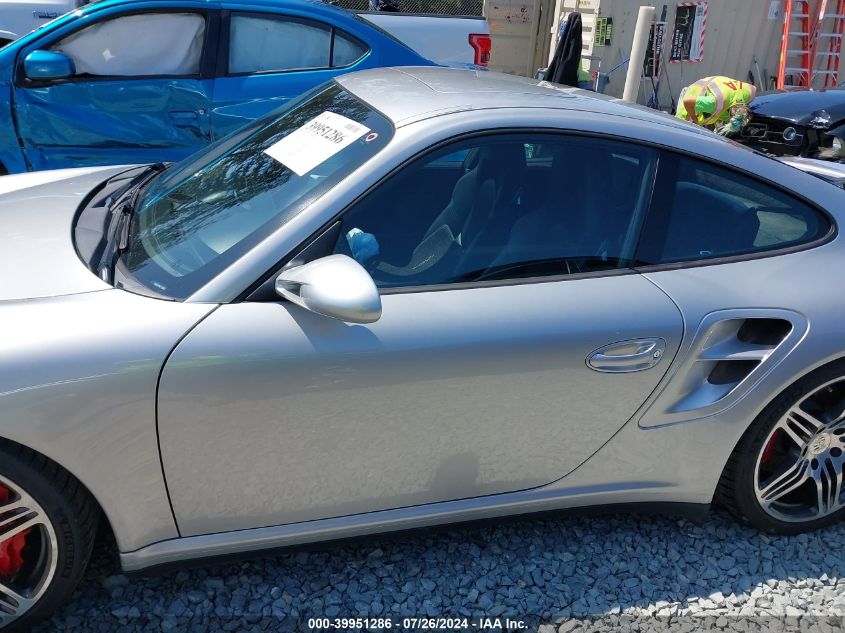2007 Porsche 911 Turbo VIN: WP0AD29947S784431 Lot: 39951286