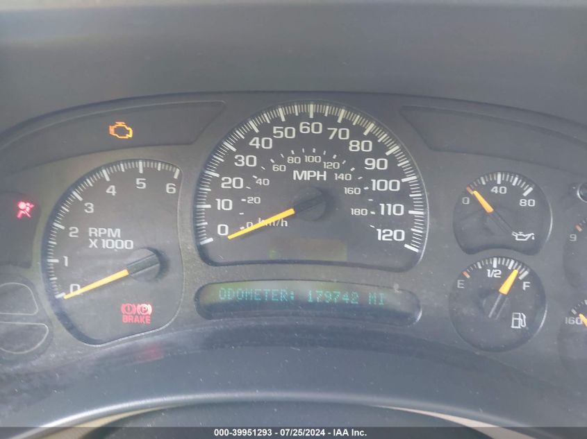 2005 Chevrolet Tahoe Lt VIN: 1GNEC13T05R223853 Lot: 39951293