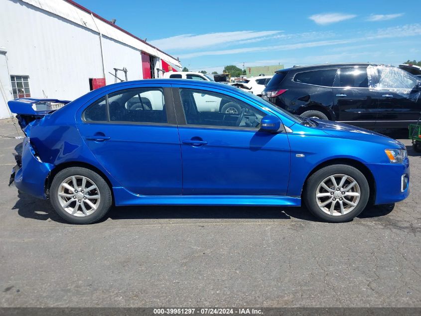 2016 Mitsubishi Lancer Es VIN: JA32U2FU9GU010501 Lot: 39951297