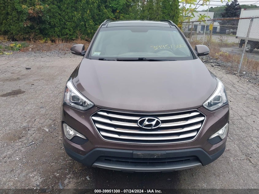 2013 Hyundai Santa Fe Limited VIN: KM8SRDHF5DU008877 Lot: 39951300