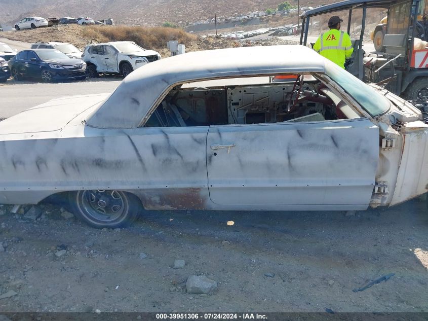 1963 Chevrolet Impala VIN: 0000031847S295754 Lot: 39951306