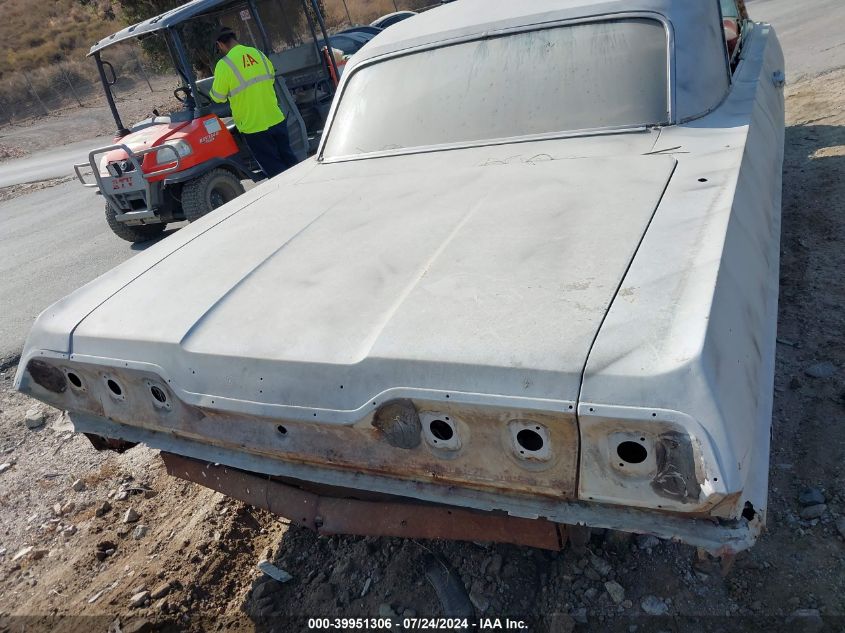 1963 Chevrolet Impala VIN: 0000031847S295754 Lot: 39951306