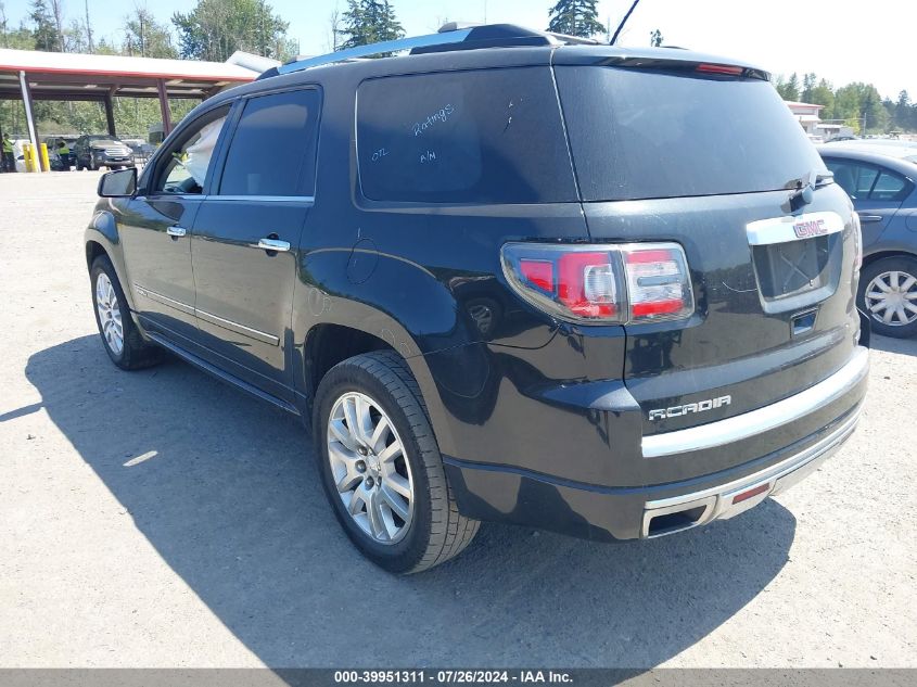 2015 GMC Acadia Denali VIN: 1GKKVTKD4FJ307674 Lot: 39951311