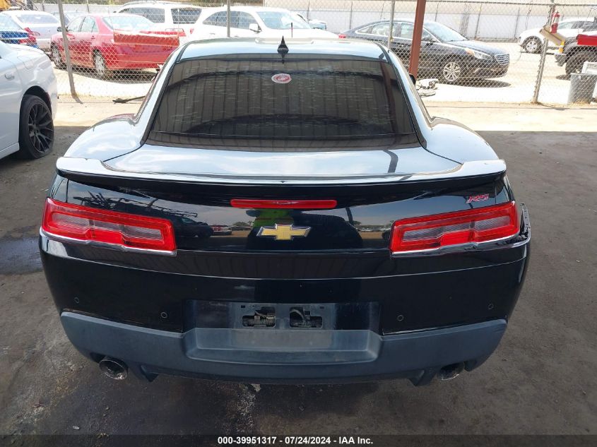 2014 Chevrolet Camaro 1Lt VIN: 2G1FB1E36E9137897 Lot: 39951317