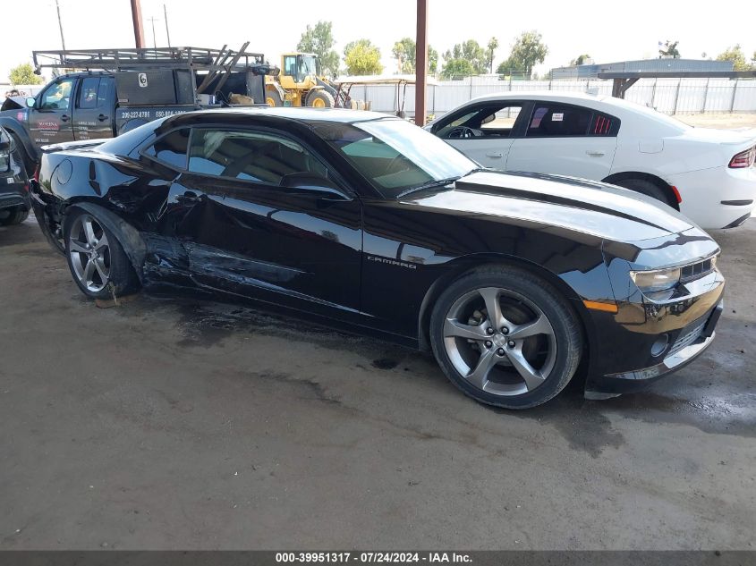 2014 Chevrolet Camaro 1Lt VIN: 2G1FB1E36E9137897 Lot: 39951317
