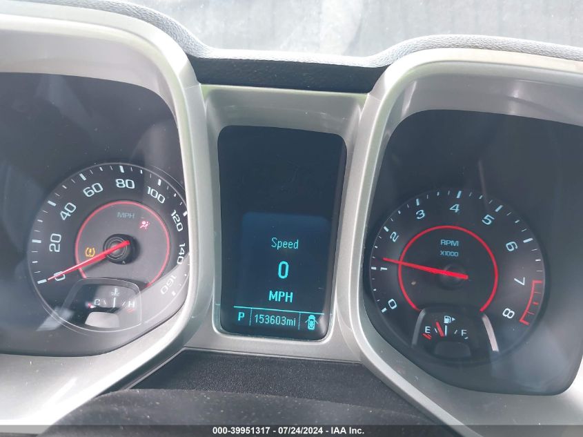 2014 Chevrolet Camaro 1Lt VIN: 2G1FB1E36E9137897 Lot: 39951317