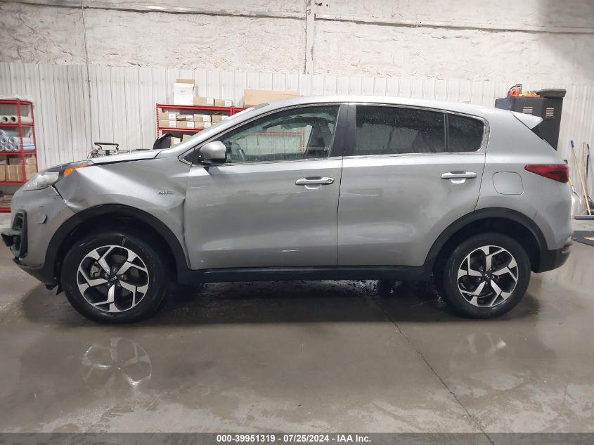 2022 Kia Sportage Lx VIN: KNDPMCAC1N7015019 Lot: 39951319