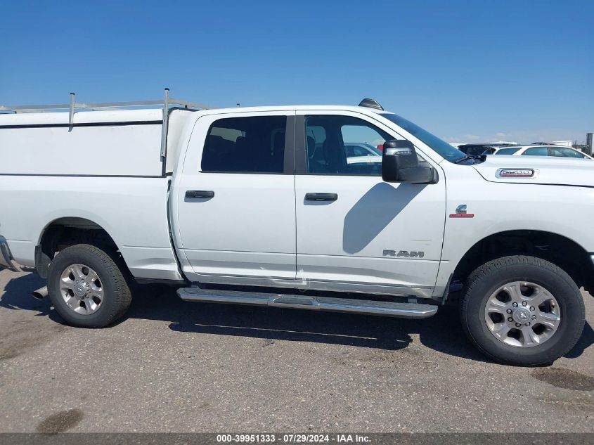 2023 Ram 2500 Big Horn VIN: 3C6UR5DL2PG528922 Lot: 39951333