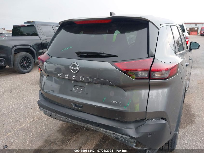 2023 Nissan Rogue S VIN: 5N1BT3AB7PC832425 Lot: 39951342