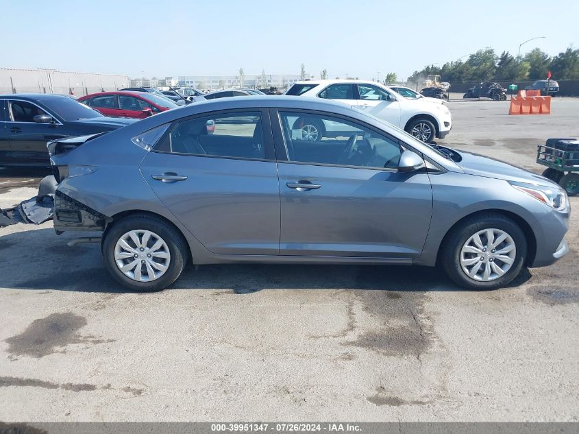 2020 Hyundai Accent Se/Sel VIN: 3KPC24A60LE092319 Lot: 39951347