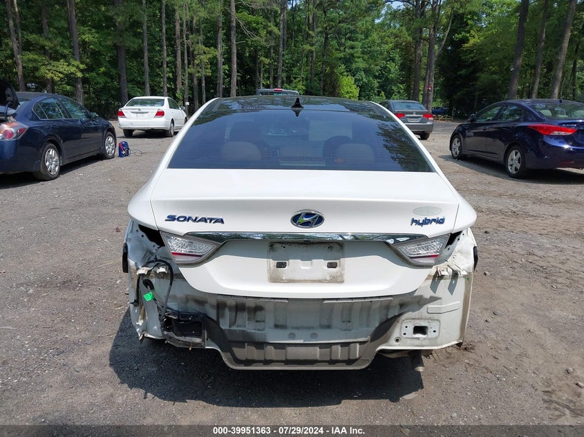 2012 Hyundai Sonata Hybrid Hybrid VIN: KMHEC4A40CA032320 Lot: 39951363