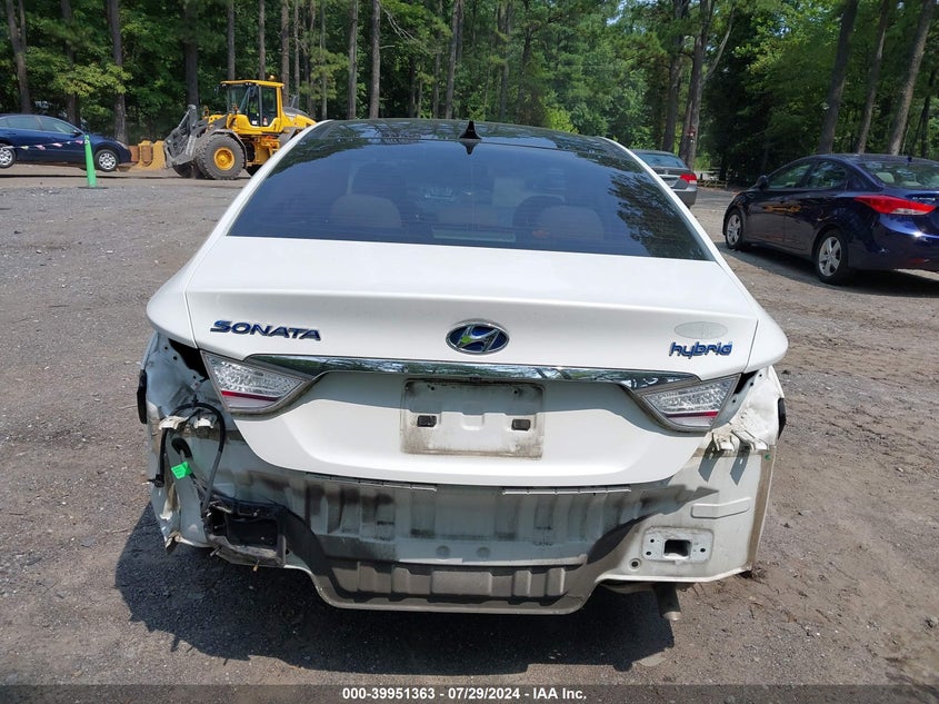 2012 Hyundai Sonata Hybrid Hybrid VIN: KMHEC4A40CA032320 Lot: 39951363