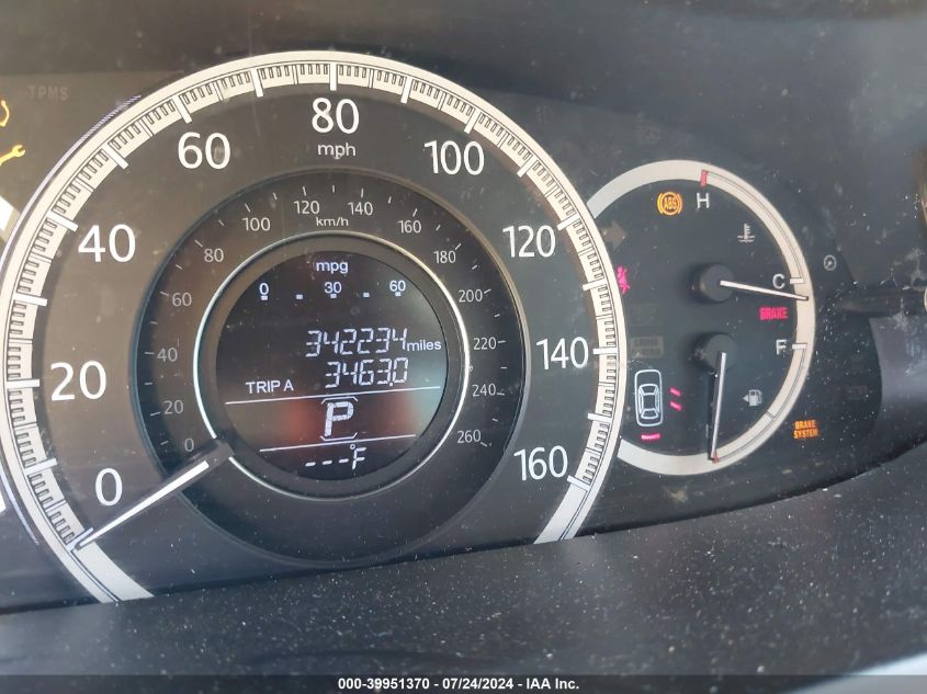 1HGCR2F33DA261348 | 2013 HONDA ACCORD