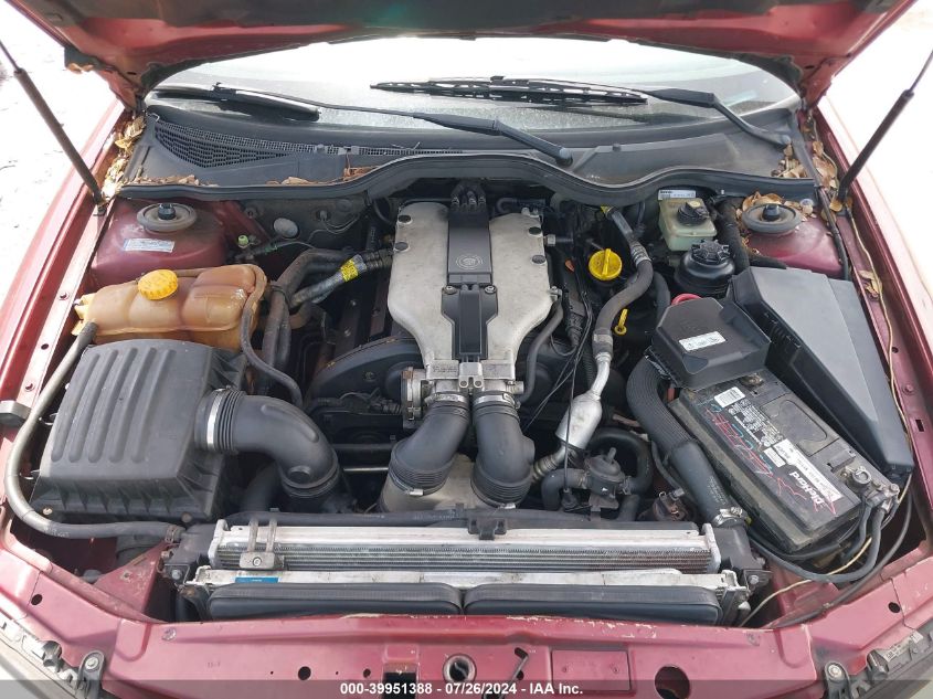 2000 Cadillac Catera VIN: W06VR54R8YR078052 Lot: 39951388