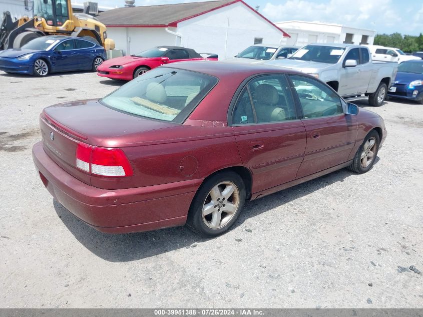 W06VR54R8YR078052 | 2000 CADILLAC CATERA