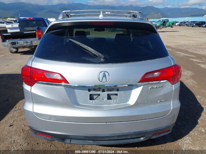 2013 Acura Rdx VIN: 5J8TB4H53DL005424 Lot: 39951390