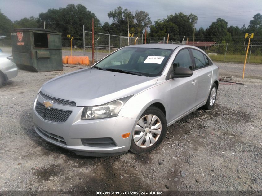 2013 Chevrolet Cruze Ls VIN: 1G1PA5SH8D7313234 Lot: 39951395