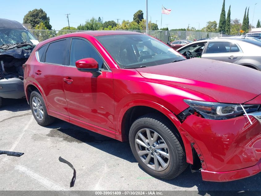 2024 Mazda Cx-5 2.5 S Select VIN: JM3KFBBL1R0443739 Lot: 39951409