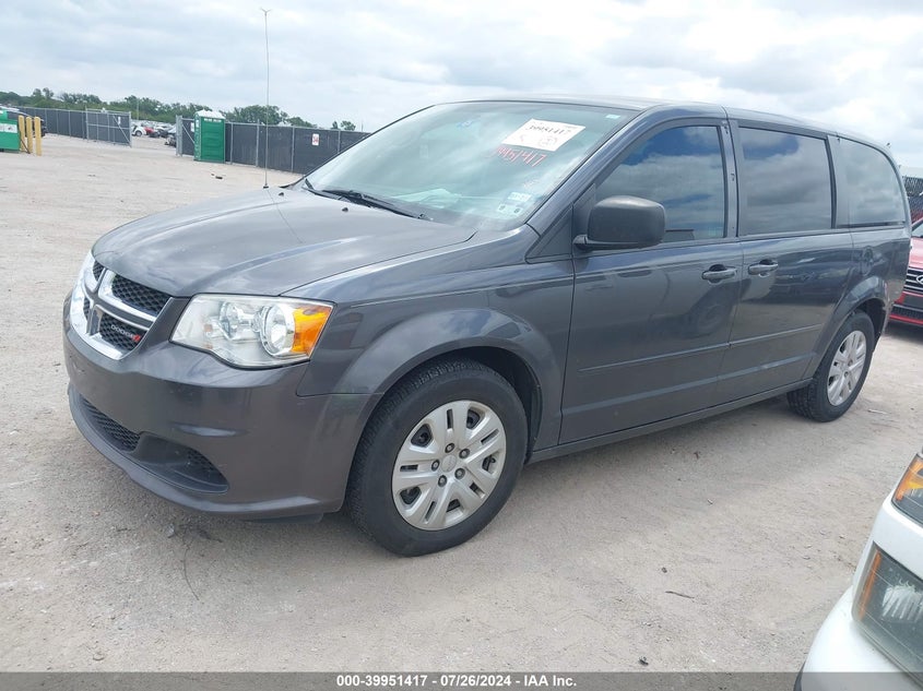 2015 DODGE GRAND CARAVAN SE - 2C4RDGBGXFR508487