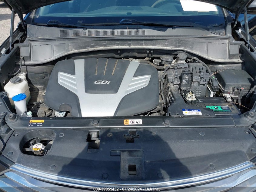 2016 Hyundai Santa Fe Se VIN: KM8SM4HF1GU154888 Lot: 39951432