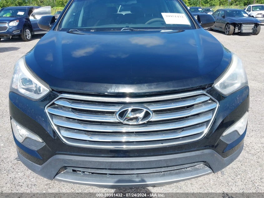 2016 Hyundai Santa Fe Se VIN: KM8SM4HF1GU154888 Lot: 39951432