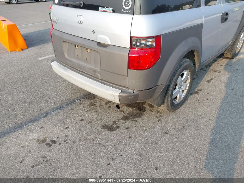 2003 Honda Element Ex VIN: 5J6YH18523L001133 Lot: 39951441
