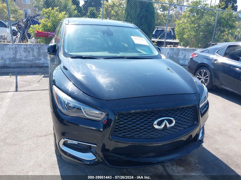 2020 Infiniti Qx60 Pure VIN: 5N1DL0MN9LC529749 Lot: 39951443