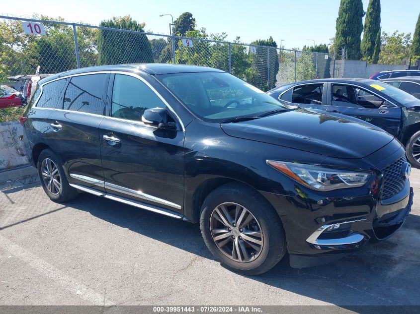 2020 Infiniti Qx60 Pure VIN: 5N1DL0MN9LC529749 Lot: 40752959