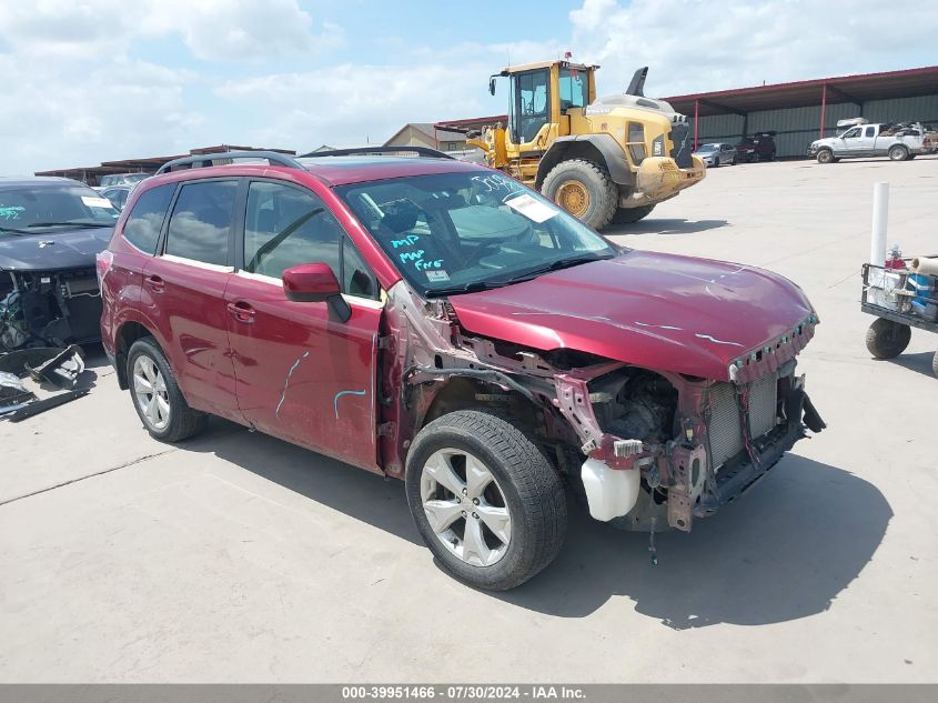 2015 Subaru Forester 2.5I Limited VIN: JF2SJAKCXFH578511 Lot: 39951466