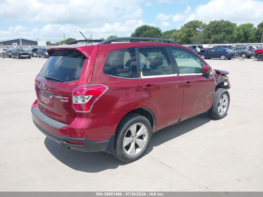 2015 Subaru Forester 2.5I Limited VIN: JF2SJAKCXFH578511 Lot: 39951466