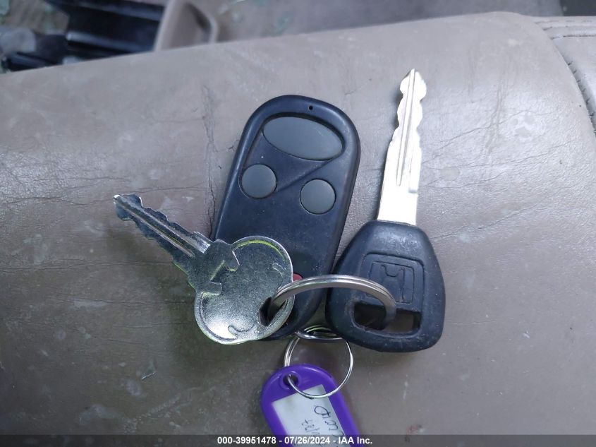 1999 Honda Accord Ex VIN: JHMCG667XXC018075 Lot: 39951478