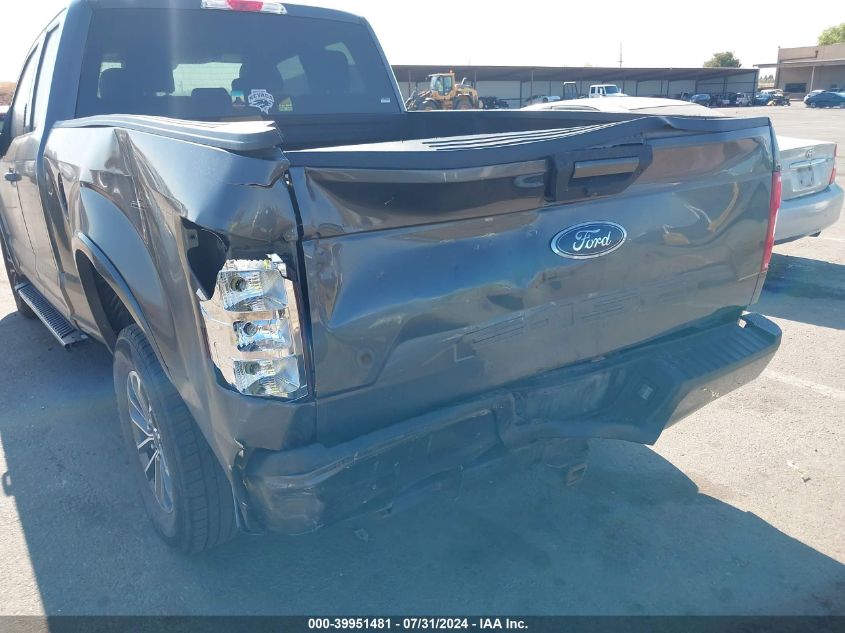 2018 Ford F150 Super Cab VIN: 1FTFX1E54JKD22761 Lot: 39951481