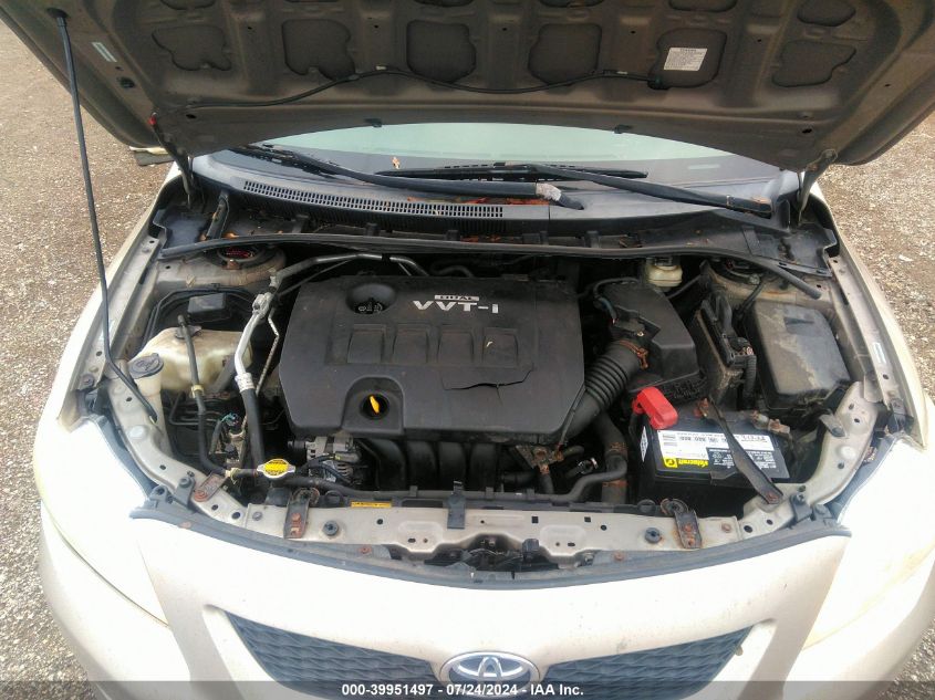 2009 Toyota Corolla Le VIN: 1NXBU40EX9Z008334 Lot: 39951497