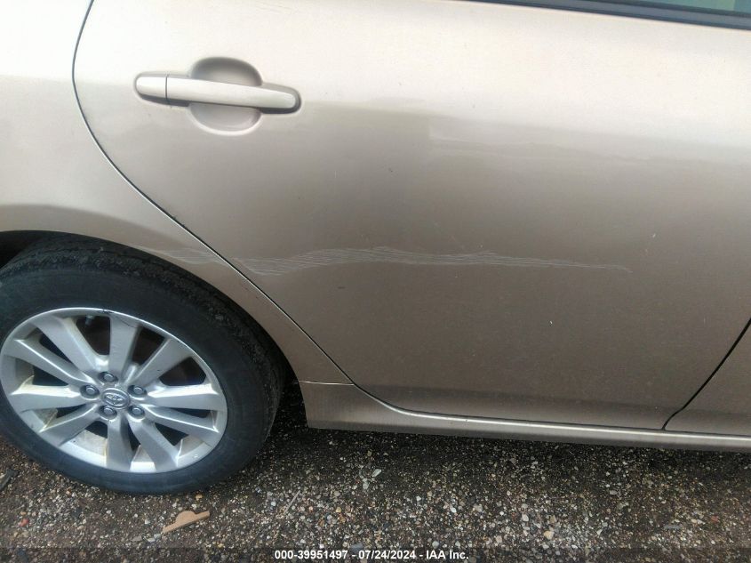 2009 Toyota Corolla Le VIN: 1NXBU40EX9Z008334 Lot: 39951497