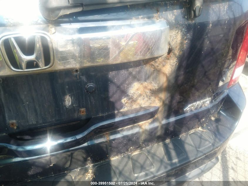 2011 Honda Pilot Ex-L VIN: 5FNYF4H58BB010563 Lot: 39951502