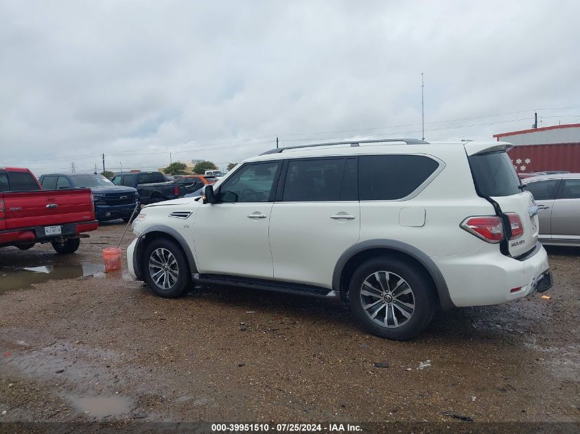 JN8AY2ND1KX010295 2019 Nissan Armada Sl